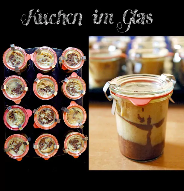 Kuchen für unterwegs - Veganer Kuchen im Glas