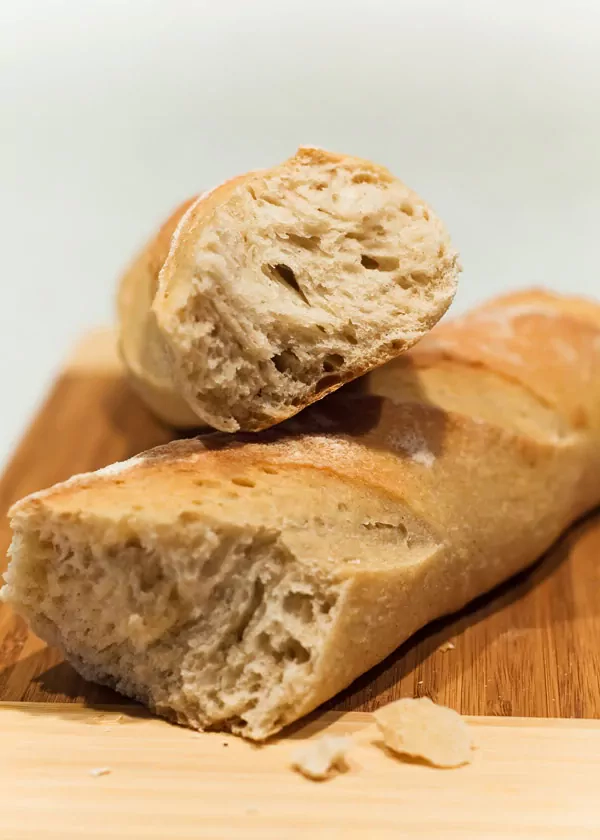 Baguette “de tradition française” mit Vorteig