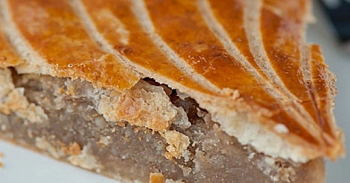 Französischer Dreikönigskuchen mit Maronen - Galette des rois aux marrons