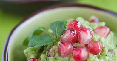 Granatapfel Guacamole