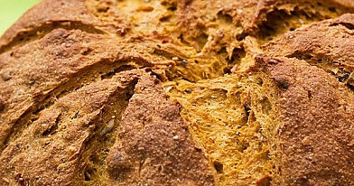 Kürbisbrot mit Kürbiskernen