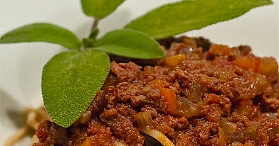 Ragù alla bolognese mit Wildfleisch