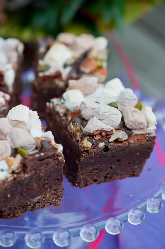 Rocky Road Brownies - Einfache Brownies