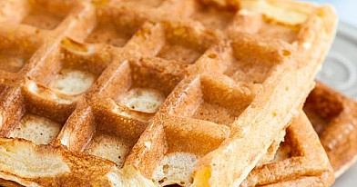 Sauerteigwaffeln mit Buttermilch