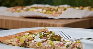 Tarte Flambée - Flammkuchen