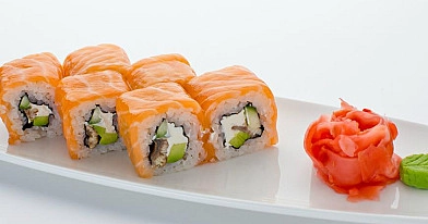 Philadelphia Sushi mit Lachs