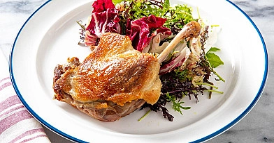 Confit de canard - Entenkeulen auf Französisch