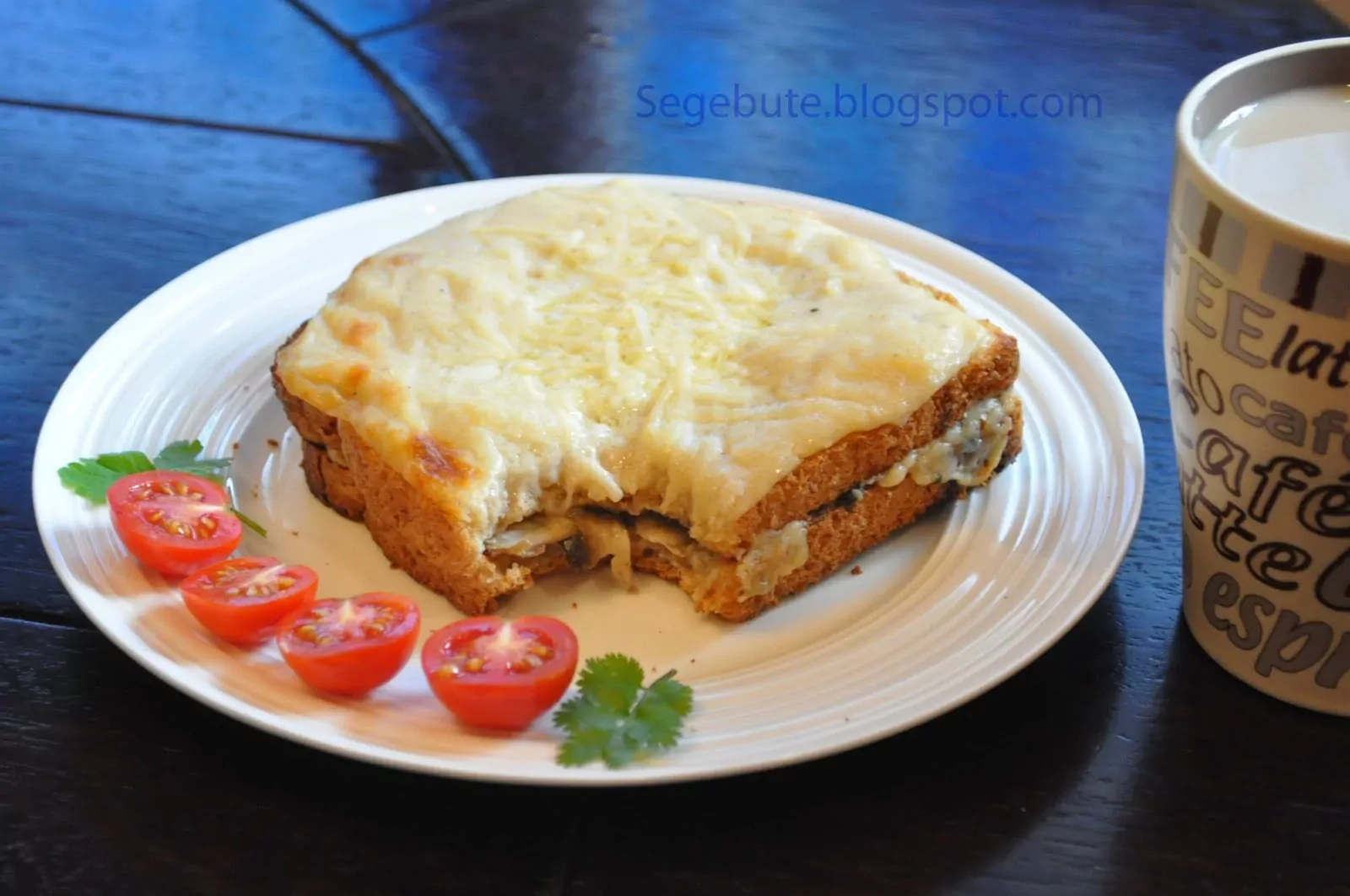 Croque Monsieur - Französische warme Sandwiches aus dem Ofen