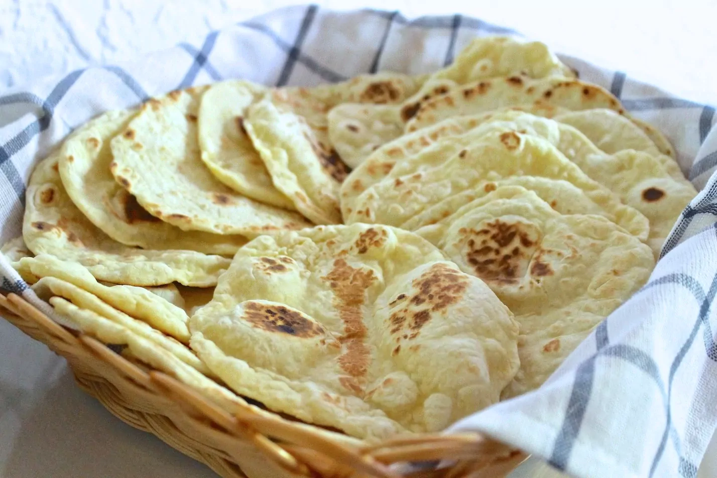 Indisches Naan-Brot