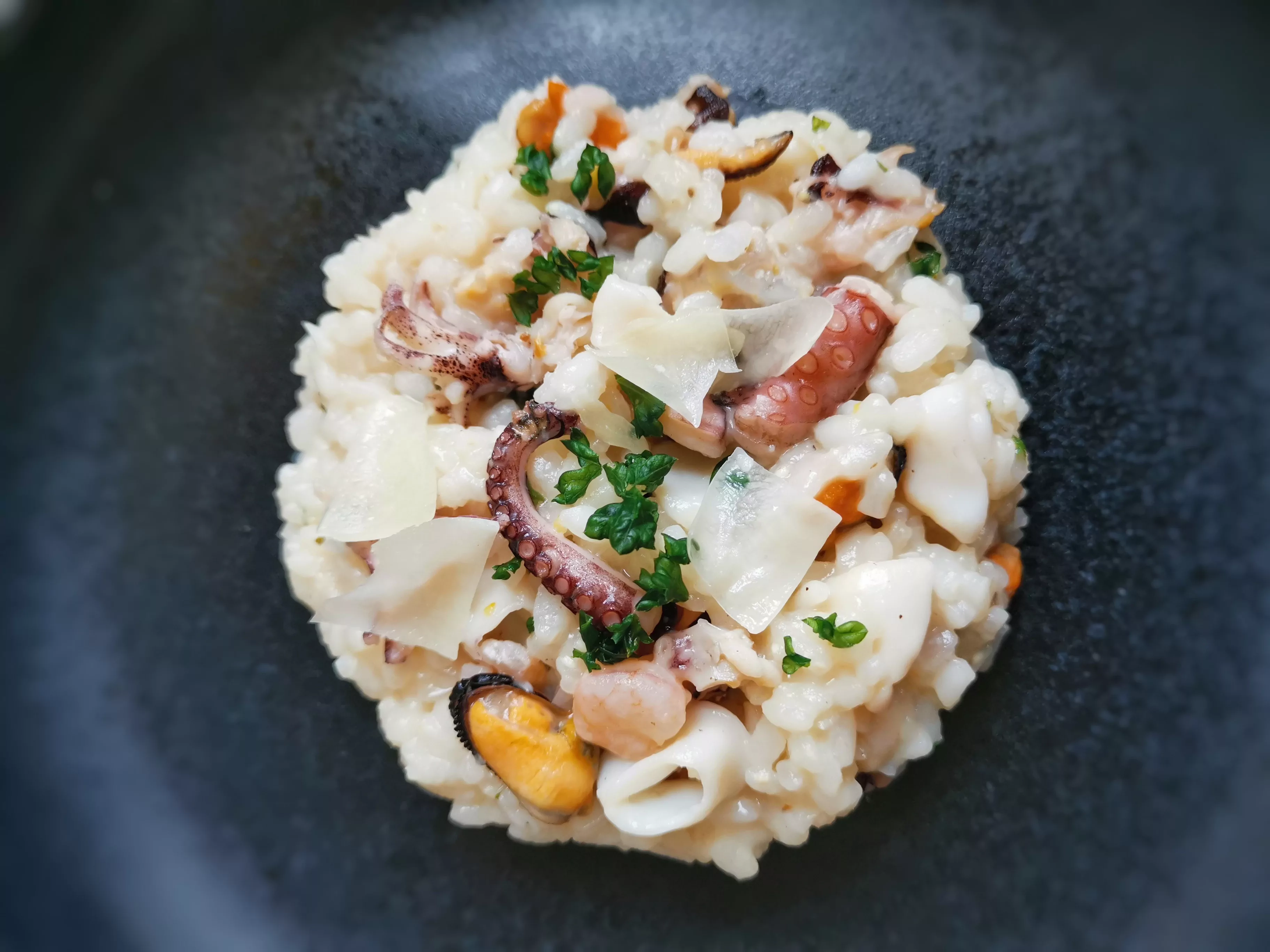 Risotto mit Meeresfrüchten