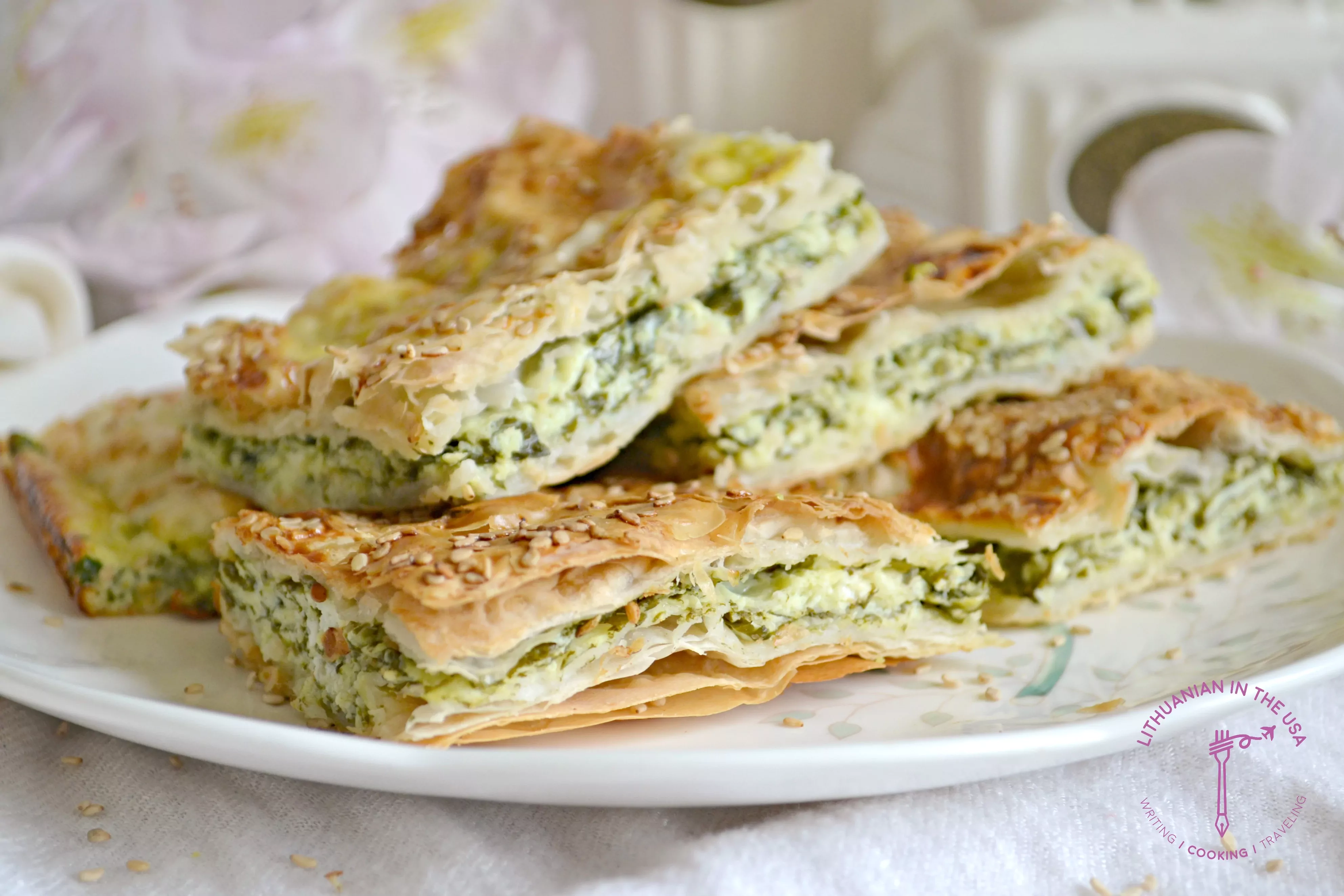 Türkisches Borek - Türkisches Borek mit Fetakäse und Spinat