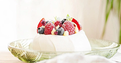 Mini-Pavlova-Rezept - Gebäck mit Mascarpone und Limonencreme