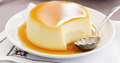 Crème caramel - Vanille-Dessert mit Karamell