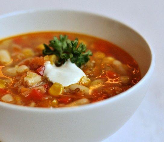 Gemüsesuppe mit Buchweizen